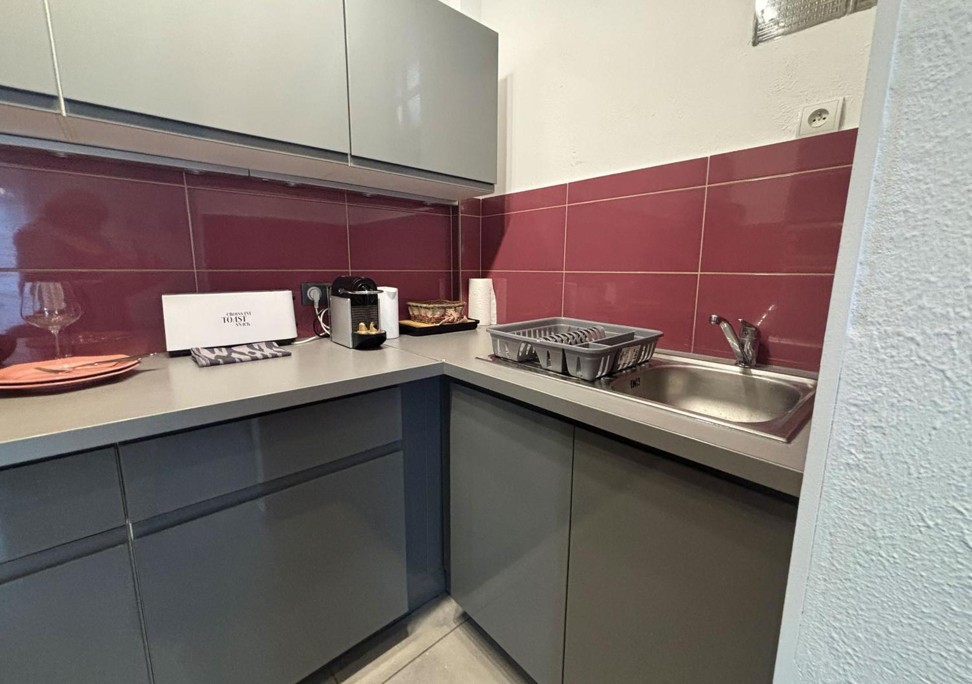 Charming Studio In Nice 2-Min Walk To The Sea Eksteriør bilde