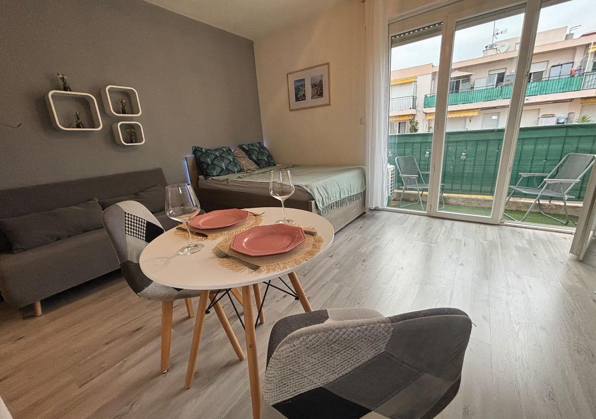 Charming Studio In Nice 2-Min Walk To The Sea Eksteriør bilde